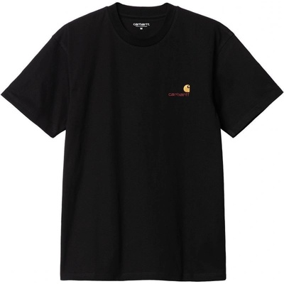 Carhartt WIP American Script S/S černá