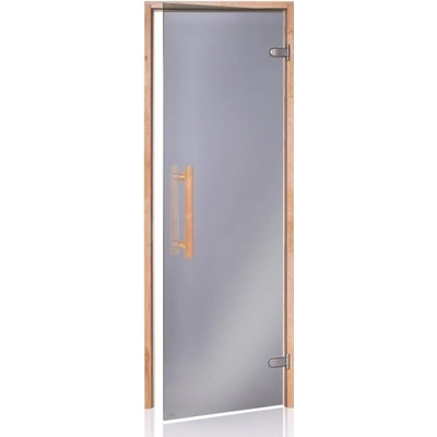 Andres Dvere do sauny PREMIUM 3R, grey, 68,6 x 189 cm