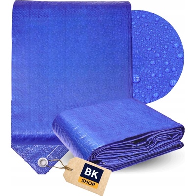 BKshop Plachta 50 g/m2 8x10 m mrazuvzdorná voděodolná UV modrá