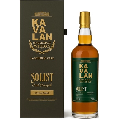 Kavalan Solist ex-Boubon Cask 57,1% 0,7 l (tuba)