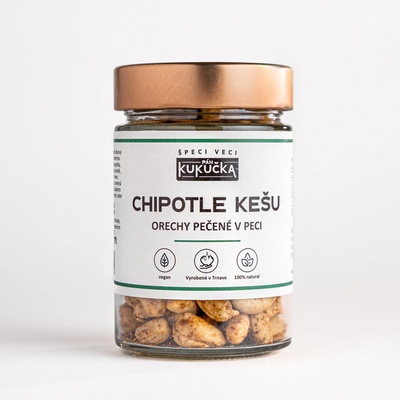 Chipotle kešu orechy Pán Kukučka 160 g