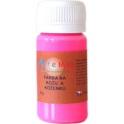 Artemiss Farba na kožu a koženku 81 neón ružová 110 g