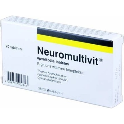 Neuromultivit filmom obalené tablety tbl.flm.20