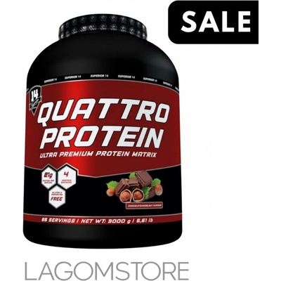 Superior 14 Quattro Protein 3000 g