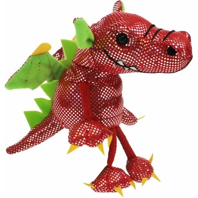 The Puppet Company prstový maňásek Červený dráček 15 cm