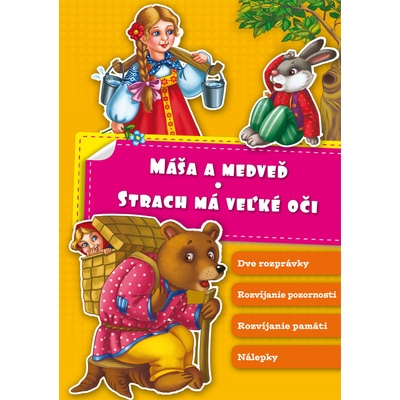 Máša a medveď Strach má veľké oči