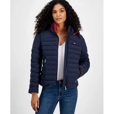 Tommy Hilfiger Hooded Long-Sleeve modrá