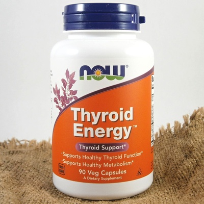 Now Foods Foods Thyroid Energy Štítná žláza 90 kapslí