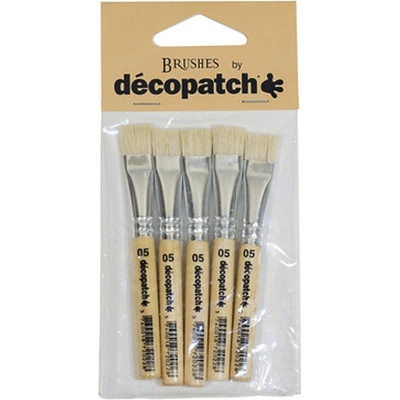 décopatch Štětce ploché na decoupage vel.5, sada 5 ks – Hledejceny.cz
