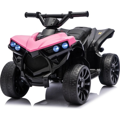 Mamido Storm 2x25W Dětská elektrická čtyřkolka růžová