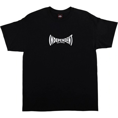 Independent Embroidered Span S/S Heavyweight Black 159920