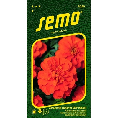 AKSAMIETNICA ROZL BONANZA DEEP ORANGE 30s