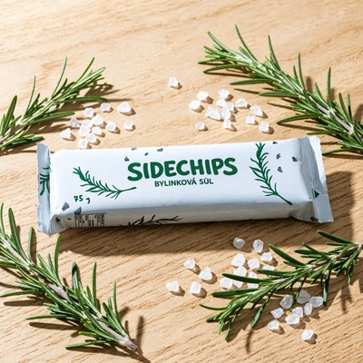 Sidechips Chipsy s příchutí bylinková sůl 75 g