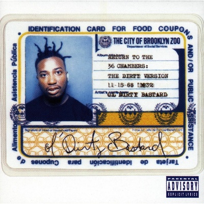 OL DIRTY BASTARD: RETURN TO THE 36 CHAMBERS THE CD
