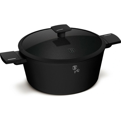 Pro-Tech shop Hrnec s cedicí poklicí a titanovým povrchem Matte Black 28cm 55228