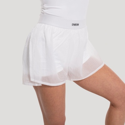 GymBeam dámske šortky Flow white