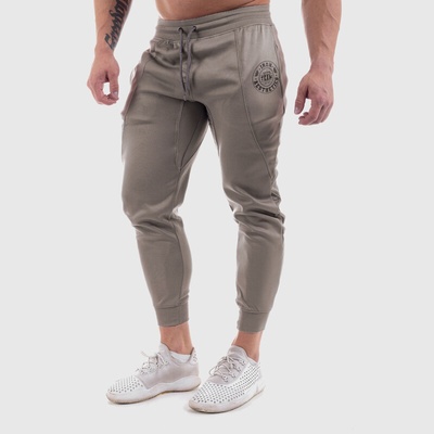 Jogger tepláky Iron Aesthetics Circle Star šedé