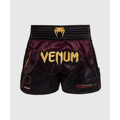 Venum Muay Thai šortky Tactical XT Black/Burgundy/Gold