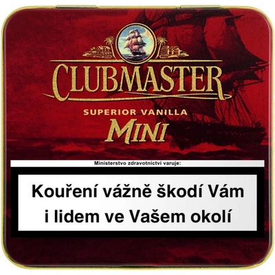 Clubmaster Mini Red 20 ks
