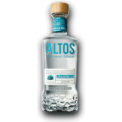 Olmeca Altos Tequila Plata 100% Agave 38% 0,7 l (holá láhev)