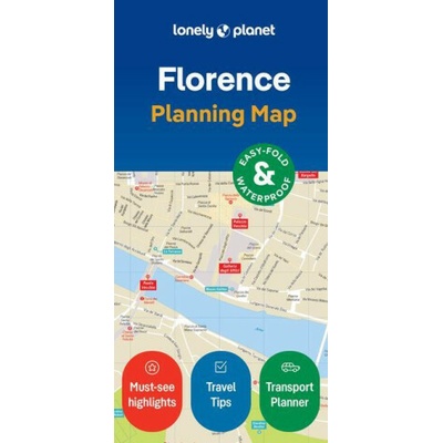 "Lonely Planet Florence City Map 2" ("Planet Lonely")