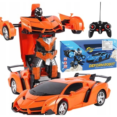 Lean Toys Auto Robot 2v1 Oranžová