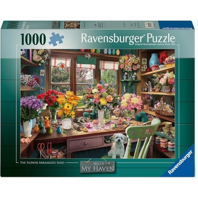 Ravensburger My Haven č. 13 Květinový ateliér 1000 dílků
