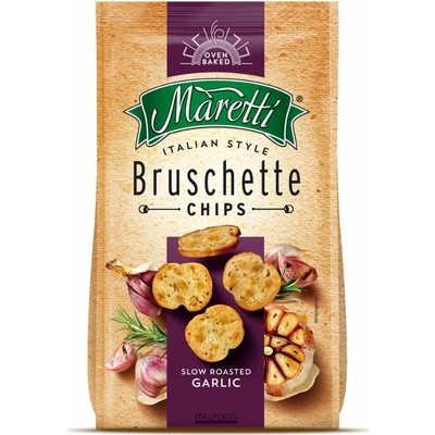 Bruschetta Maretti Bruschette česnekové chipsy 70 g
