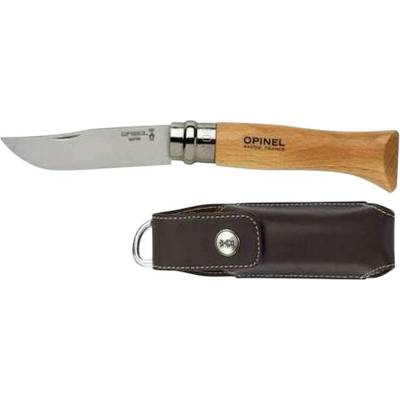 Opinel N°08 8,5 cm, bukové drevo, s puzdrom