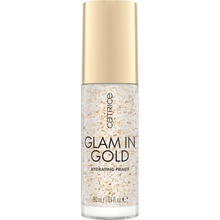 Catrice Glam In Gold Hydrating Primer hydratačná podkladová báza pod make-up s 24karátovým zlatom 010 Oh My Goldness 30 ml