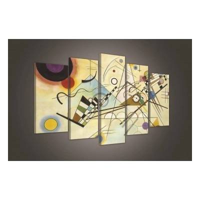 Obraz na plátne viacdielny - OB3396 - Abstrakcia 100cm x 60cm - S17