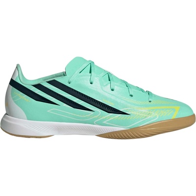 adidas F50 HYPERFAST LEAGUE IN J Světle zelená Černá Bílá