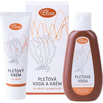 Pleva pleťový krém a voda na akné 150 g