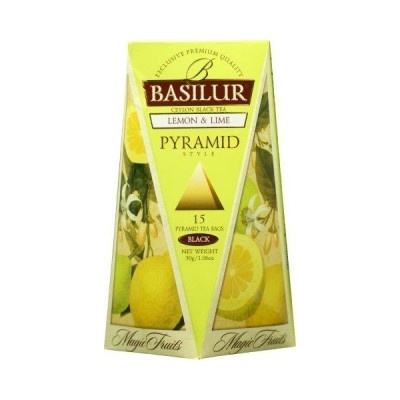 Basilur Lemon Lime 15 x 2 g