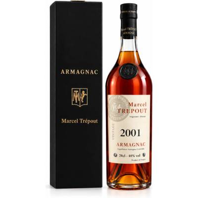 Marcel Trépout Armagnac Vintage 2001 42%, 0,7 l (karton)