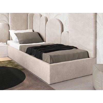 AMI Nábytek Kids Line Box s roštem a úložným prostorem béžová Velvet