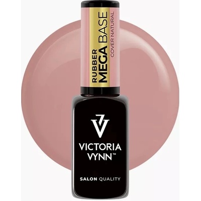 Victoria Vynn Rubber Mega Base Budující Báze na Nehty 8 ml Cover Natural