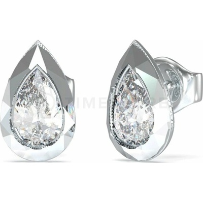 Guess pôvabné oceľové náušnice Tear Drop 4G Light JUBE05247JWRHT/U