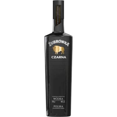 Żubrówka Czarna 40% 0,7 l (holá láhev)
