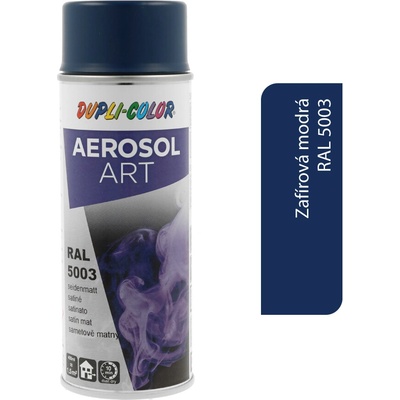 Dupli color Aerosol Art Lesk, rýchloschnúci-univerzálny akrylát v spreji - Ral 5003 400ml