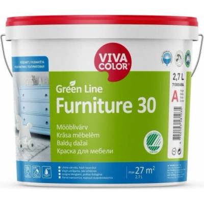 Vivacolor Green Line Furniture 30 A, bílá, 2,7l