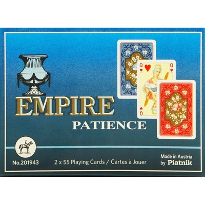 Piatnik Hrací karty 2 balíčky Solitér Empire – Hledejceny.cz