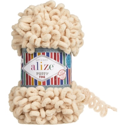 Alize Puffy Fine 100g Farba: medová 310