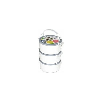 Petra plast 907400 Plastový jídlonosič 3x1 l