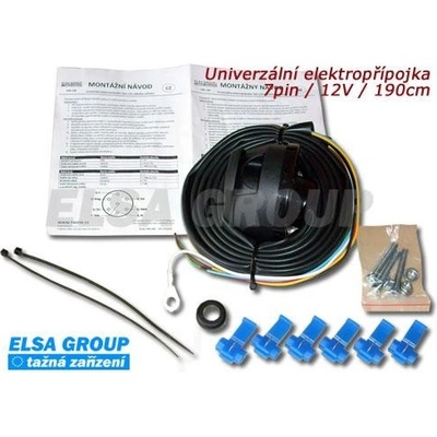 Univerzální elektropřípojka 7pin 190cm – Hledejceny.cz