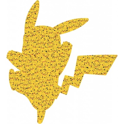 RAVENSBURGER Tvarové Pokémon Pikachu 727 dielov
