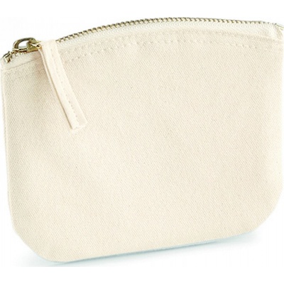 Westford Mill Organická kosmetická taštička na zip přírodní 14,5 x 11 cm