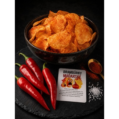 Seminka-chilli.cz Brambůrky maďarská paprika chipsy 60 g