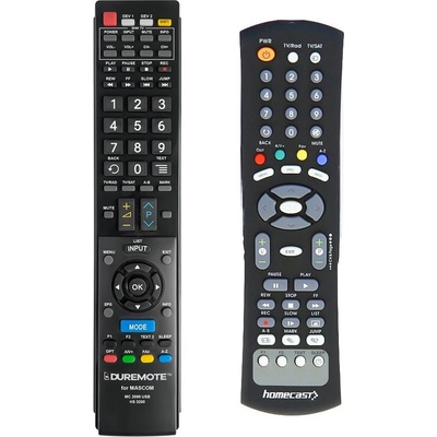 Dálkový ovladač General MASCOM MC250, MC270, MC2600, MC2100, MC2000 + ovládání TV (mini TV) – Hledejceny.cz