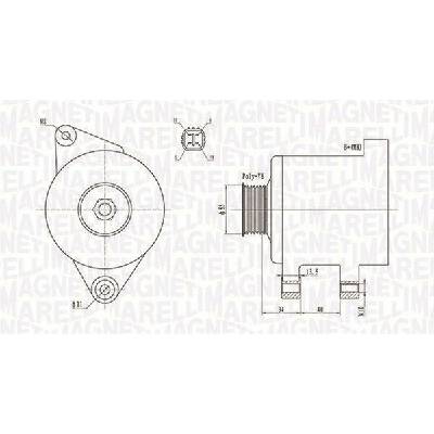 Generátor MAGNETI MARELLI 063731894010